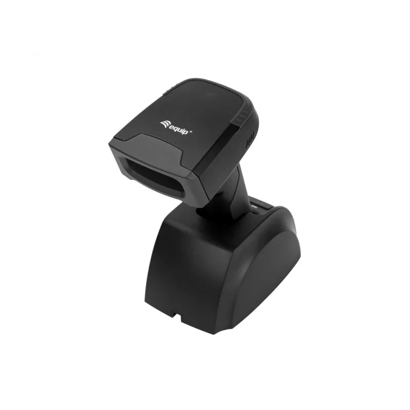 Leitor de códigos de barras 2D Equip Laser sem fios/2,4GHz+BT+USB cinzento
