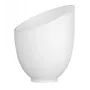 Abajur Activejet Nikita branco tecido têxtil cilíndrico E27 300mm