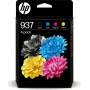 Cartucho de tinta original HP 937 pack de 4 (preto, ciano, magenta, amarelo)
