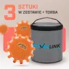 Sinalizador LED de estrada EXTRALINK Smartlife pack de 3 com bolsa de transporte