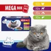 PREVITAL Mega Box vitela, salmão, fígado, frango - comida húmida para gatos - 40x100g