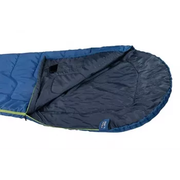 Saco-cama semi-retangular High Peak Easy Travel azul 20090