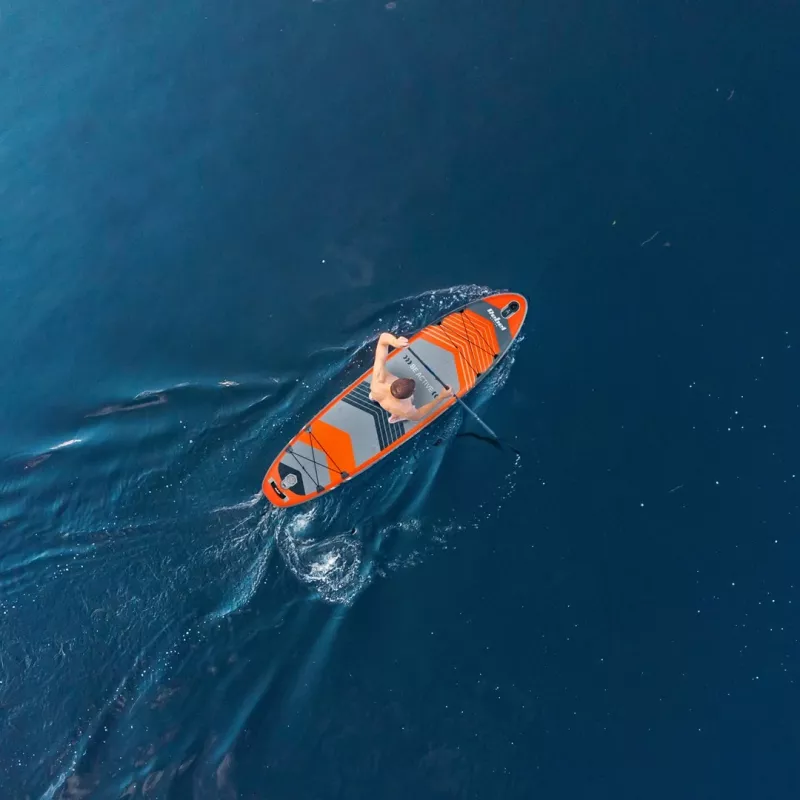 Prancha SUP insuflável REBEL Active RBA-4507 - laranja 320 cm