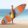 Prancha SUP insuflável REBEL Active RBA-4507 - laranja 320 cm