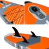 Prancha SUP insuflável REBEL Active RBA-4507 - laranja 320 cm