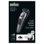 Aparador de barba Braun BT7420 - aparador all-in-one - preto/cinzento