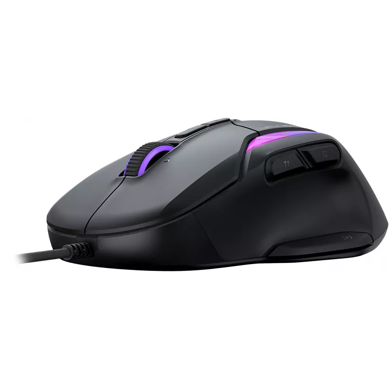 Rato gaming ergonómico Turtle Beach Kone II RGB, preto