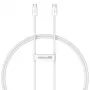 Cabo de dados Baseus Superior USB C para USB C 1 m 30 W branco