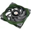 Ventoinha para radiador Thermaltake TOUGHFAN 12 Racing Green de alta pressão estática 120mm pack único