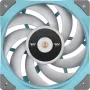 Ventoinha para radiador Thermaltake TOUGHFAN 12 Turquoise de alta pressão estática 120mm pack único
