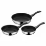 WMF Devil conjunto de frigideiras, 3 peças (20/24/28 cm), aço inoxidável