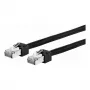 Cabo de patch METZ CONNECT Ultraflex500 Cat.6 SFTP RJ-45 (M) para RJ-45 (M) 3,0m preto