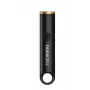 Lanterna de chaveiro Duracell DK100R 100 lúmenes recarregável preta
