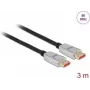 Cabo DisplayPort Delock 8K 60Hz 3m DisplayPort 1.4 macho para macho preto (87042)