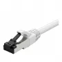 Cabo de patch Synergy21 RJ45, CAT8.1 2000MHz, 7,5m, branco, S-STP (S/FTP), TPE/LSZH (SuperFlex), AWG26