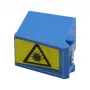 Tampa de proteção laser SC simplex EFB-Elektronik, azul
