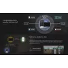 Kit de videoporteiro IP 4K EZVIZ HP7 Pro com monitor tátil de 7 polegadas, Wi-Fi 6, leitor de palma, reconhecimento facial, RFID, posto de rua IP65
