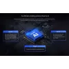 Kit de videoporteiro IP 4K EZVIZ HP7 Pro com monitor tátil de 7 polegadas, Wi-Fi 6, leitor de palma, reconhecimento facial, RFID, posto de rua IP65