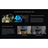 Kit de videoporteiro IP 4K EZVIZ HP7 Pro com monitor tátil de 7 polegadas, Wi-Fi 6, leitor de palma, reconhecimento facial, RFID, posto de rua IP65