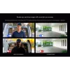 Kit de videoporteiro IP 4K EZVIZ HP7 Pro com monitor tátil de 7 polegadas, Wi-Fi 6, leitor de palma, reconhecimento facial, RFID, posto de rua IP65