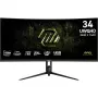 Monitor gaming curvo MSI MAG 342CQRFDE E20 34 polegadas UWQHD 200Hz