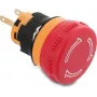 Delock Botão cogumelo 16 mm 2 x ligação soldada plástico 26 mm Ø (22120)