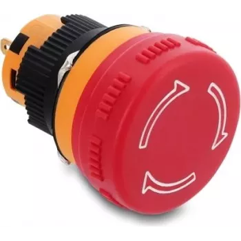 Delock Botão cogumelo 16 mm 2 x ligação soldada (curto) plástico 26 mm Ø (22121)