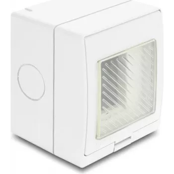 Delock Caixa de superfície Easy 45 IP55 à prova de água 1 porta (81622)