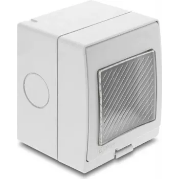 Delock Caixa de superfície Easy 45 IP55 à prova de água 2 portas (81623)