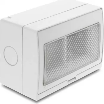 Delock Caixa de superfície Easy 45 IP55 à prova de água 4 portas (81624)