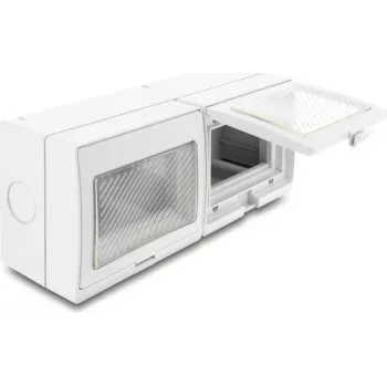 Delock Caixa de superfície Easy 45 IP55 à prova de água 6 portas (81625)
