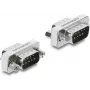 Delock Adaptador CAN Bus D-Sub 9 pinos macho para macho com resistência de terminação 120 Ohm