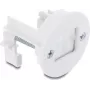 Delock Passagem de cabos com escova para montagem em parede/mesa branco (91382)