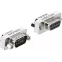 Delock Adaptador CAN Bus D-Sub 9 pinos macho para fêmea com resistência de terminação 120 Ohm