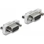 Delock Adaptador CAN Bus D-Sub 9 pinos fêmea para fêmea com resistência de terminação 120 Ohm
