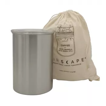 Airscape® Recipiente aromático em aço inoxidável médio, prateado escovado