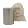 Airscape® Recipiente aromático em aço inoxidável médio, prateado escovado