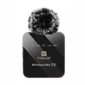 Microfone lavalier sem fios PULUZ PU647B para Lightning