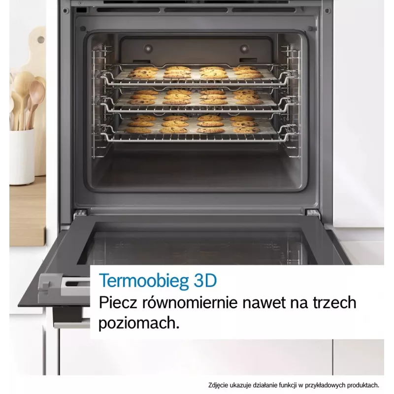 BOSCH HBG571EB4 Forno de encastrar, preto, 71 L, autolimpeza pirolítica, 7 modos de aquecimento