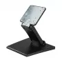 Suporte de secretária VESA ALLNET braço articulado flexível para tablet monitor 7-17 polegadas 75x75/100x100mm preto