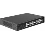 Switch de rede 19 polegadas LogiLink 24 portas Gigabit não gerido preto