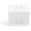 DIGITUS suporte para módulos Keystone, 1 porta, 45x45mm, branco puro (RAL 9010) para DN-93802-5-SH