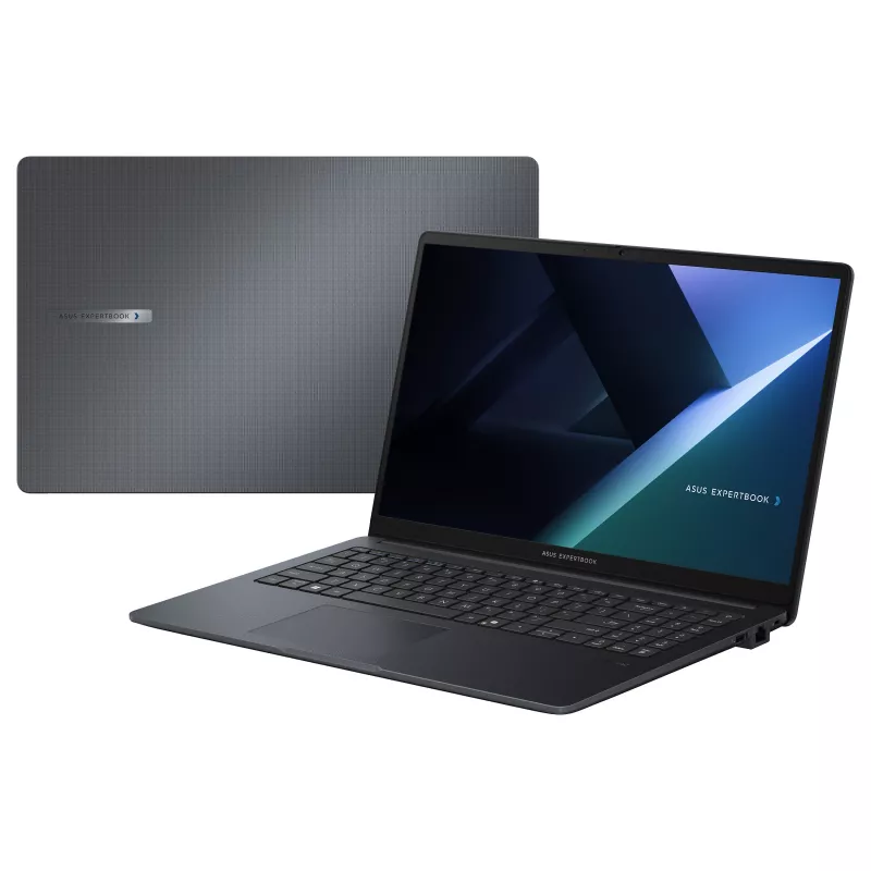 ASUS ExpertBook B1 B1503CVA-S79180 Portátil 15,6 polegadas Full HD IPS, Intel Core 7 150U, 16GB DDR5, 256GB SSD, FreeDOS, Teclado Alemão, Star Black