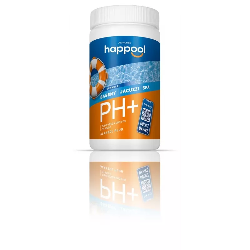 Acrylmed ALKASOL PLUS Granulado para Manter o Nível de pH Correto da Água da Piscina, 1 kg