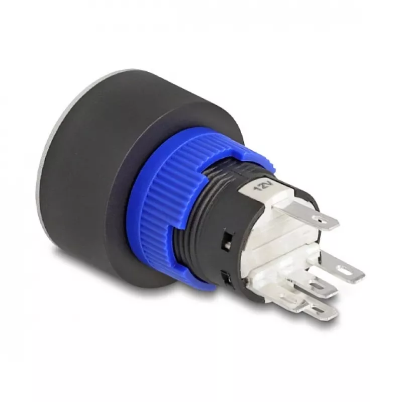 Delock Interruptor de Botão 22 mm Plástico Plano LED Branco