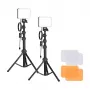 Neewer BP66 Studio Set Duas Lâmpadas LED + Filtro + Tripés