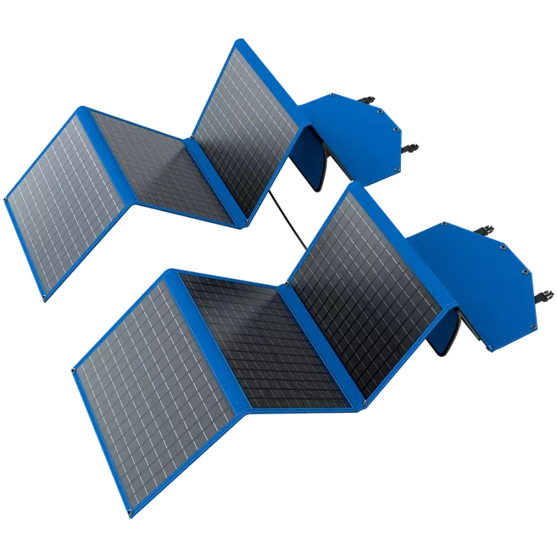 CANYON SP-200 Painel Solar Dobrável 200W com 2x USB-A e USB-C PD 45W, Preto