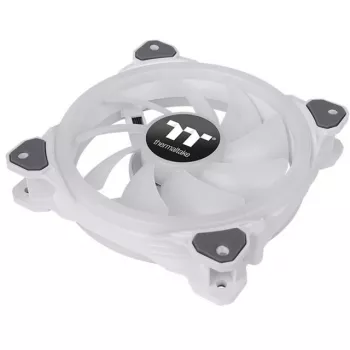 Thermaltake Riing Trio 12 RGB Ventoinha de Radiador Branca TT Premium Edition (Pack de 3 com Controlador)