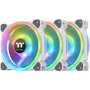Thermaltake Riing Trio 12 RGB Ventoinha de Radiador Branca TT Premium Edition (Pack de 3 com Controlador)