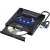Unitek Gravador Externo de DVD/CD, Hub USB 5Gbps, Leitor de Cartões SD T1037A01
